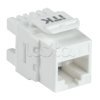 Модуль Keystone Jack кат. 6 UTP 110 IDC 180 град. ITK CS1-1C06U-12
