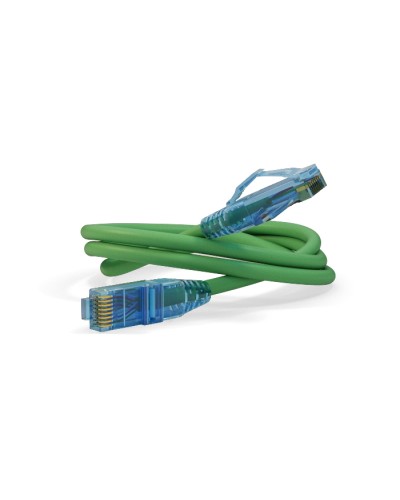 Патч-корд RJ45-RJ45, 4 пары, UTP, кат.6, LSZH (10м) Hyperline PC-LPM-UTP-RJ45-RJ45-C6-10M-LSZH-GN в Йошкар-Оле Патчкорды (медные) Pintop.ru