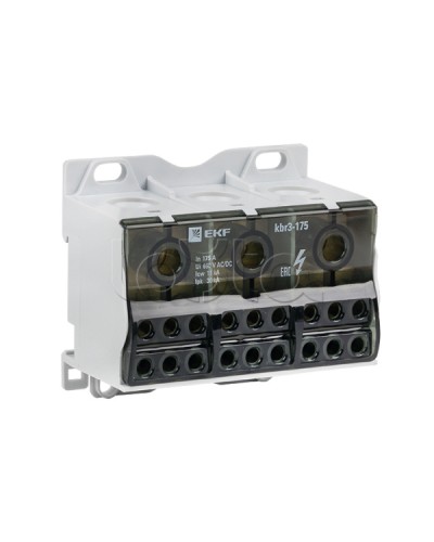 Блок распределительный КБР тройной 175A EKF PROxima (kbr3-175) в Йошкар-Оле Боксы для автоматов Pintop.ru