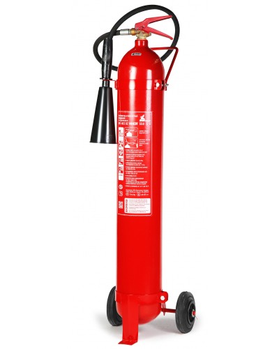 Огнетушитель углекислотный ПОЖТЕХНИКА ОУ-7 ИНЕЙ РФ на шасси (70В, С, Е, до 10 000V) баллон по ГОСТ 949 в Йошкар-Оле Огнетушители Pintop.ru
