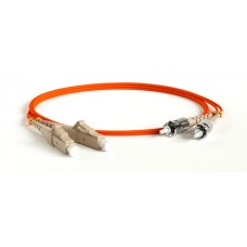 Патч-корд волоконно-оптический Hyperline FC-D2-50-SC/PR-SC/PR-H-20M-LSZH-BK