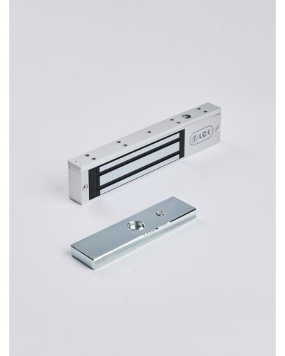 R-Lock RL-EM180-L0S - Электромагнитный замкок, 180кг, DC12/24B, цвет серебристый сатинированный алюминий RAL 7047 в Йошкар-Оле Электромагнитные замки Pintop.ru