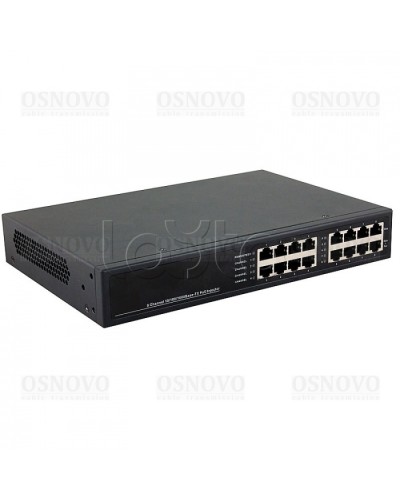 PoE-инжектор Gigabit Ethernet на 8 портов OSNOVO Midspan-8/150RG в Йошкар-Оле Блоки питания для кожухов и камер Pintop.ru