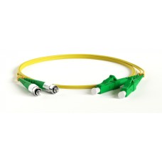 Патч-корд волоконно-оптический Hyperline FC-D2-9-FC/AR-ST/AR-H-2M-LSZH-YL