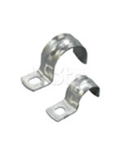 Скоба оцинкованная с одним отверстием для трубы D20мм, м.о. 6,5-5,0мм (1уп=100шт) Экопласт (43720P) в Йошкар-Оле Держатели, клипсы, скобы Pintop.ru