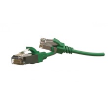 Патч-корд S/FTP Hyperline (PC-LPT-SFTP-RJ45-RJ45-C6-5M-LSZH-GN)