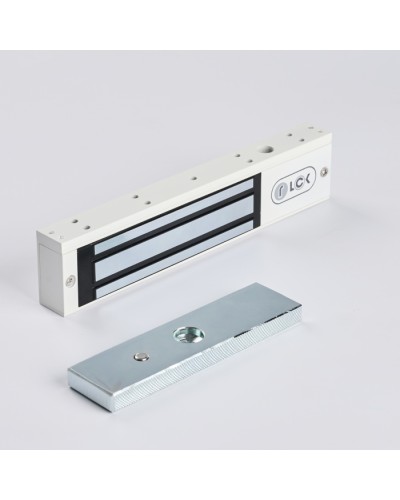 R-Lock RL-EM180-00W - Электромагнитный замкок, 180кг, DC12/24B, цвет белый, RAL9016(белый) в Йошкар-Оле Электромагнитные замки Pintop.ru