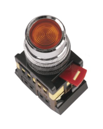 Кнопка ABLF-22 красный d22мм неон/240В 1з+1р IEK BBT10-ABLF-K04 в Йошкар-Оле Кнопки выхода Pintop.ru