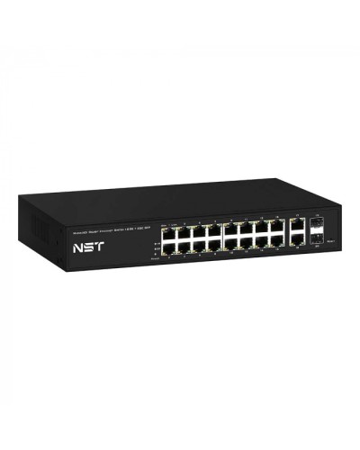 Управляемый (L2+) коммутатор Gigabit Ethernet на 18 RJ45 + 2 GE SFP порта NST NS-SW-18G2G-L в Йошкар-Оле Коммутаторы Pintop.ru