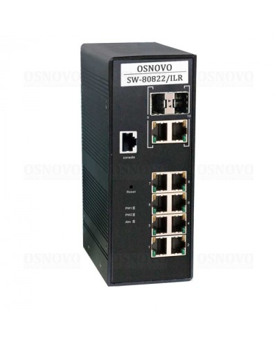 PoE коммутатор уличный промышленный OSNOVO SW-80822/ILR в Йошкар-Оле Коммутаторы Pintop.ru