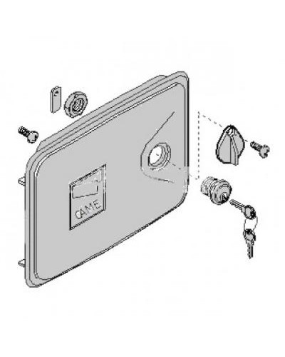 Дверца замка разблокировки FERNI Came 119RID136 в Йошкар-Оле Запчасти для шлагбаумов и автоматики Pintop.ru